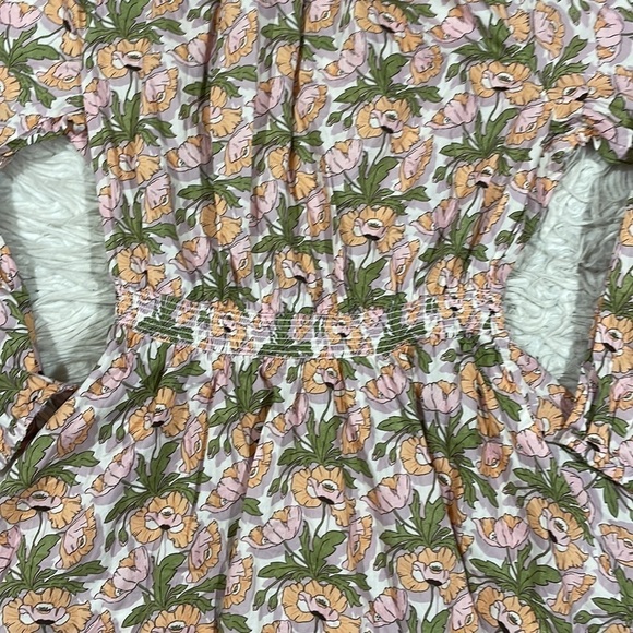 J.Crew x Liberty Art Smocked-waist mini dress in Butterfield Poppy Pattern - Picture 10 of 11